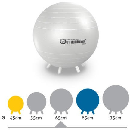 Fitball ülő labda talppal 65 cm