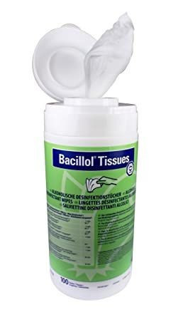 Bacillol Tissues felület fertőtlenítő kendő - 100db