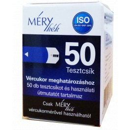 Méry Kék vércukorcsík 50 db