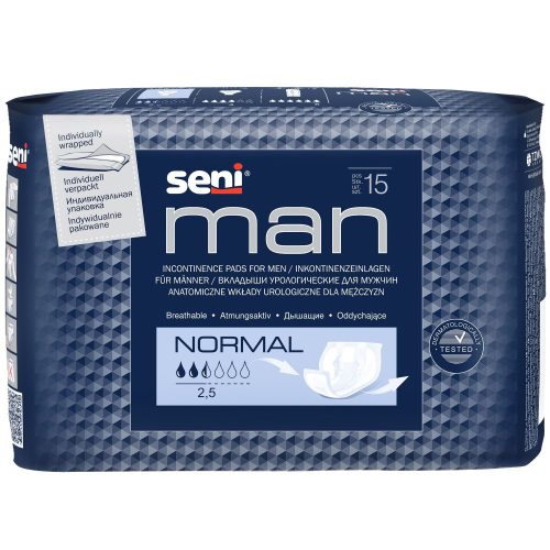 Seni Man normal inkontinencia betét 300ml - 15db