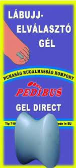 Pedibus 7102  gel direct lábujjpárna